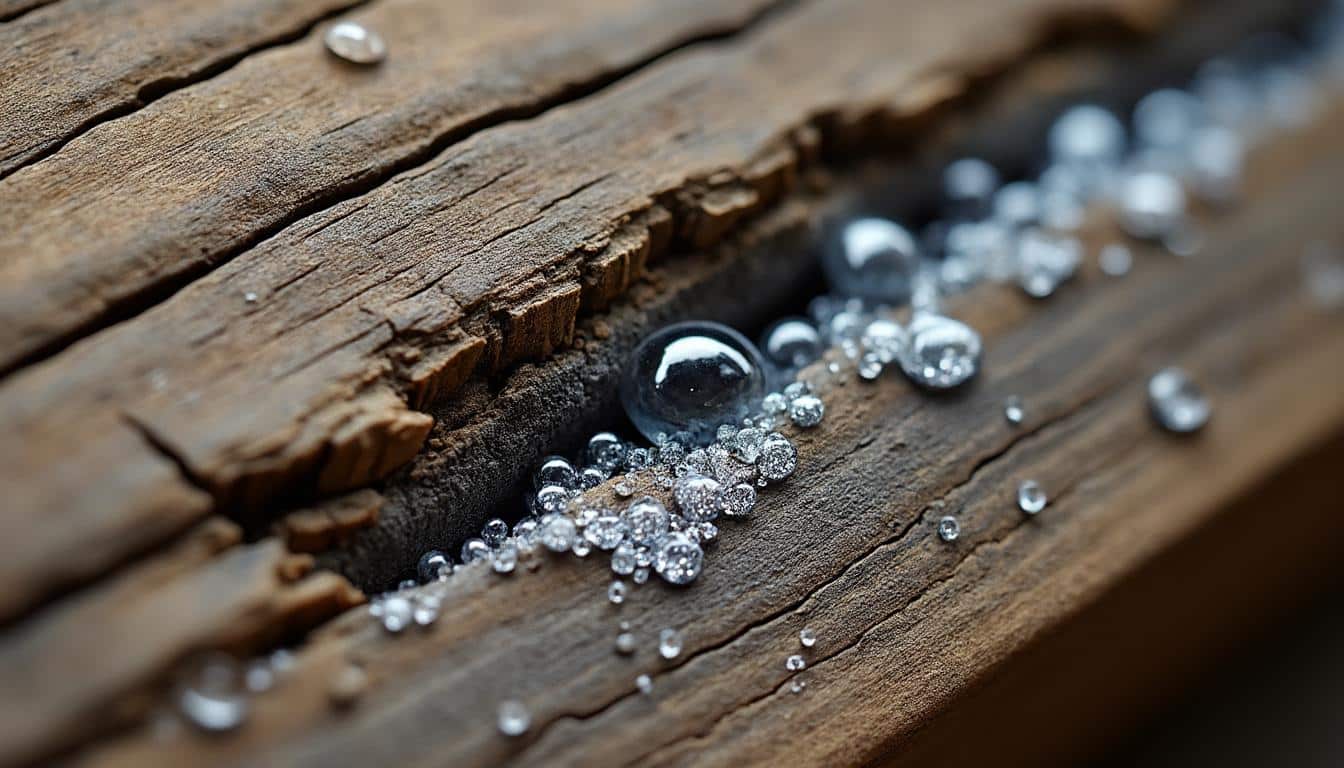 Conseils pour utiliser une agrafe de fixation sur du bois humide