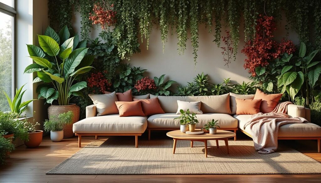 Association des couleurs en décoration : comment choisir votre plante murale ?