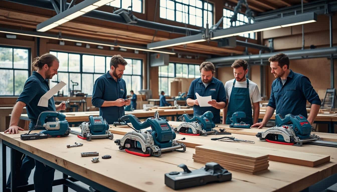 Illustration: Explorer les modèles et technologies innovantes des scies plongeantes Bosch