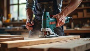 Scie plongeante Bosch : précision et sécurité pour vos découpes