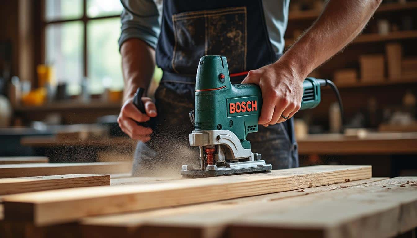 Scie plongeante Bosch : précision et sécurité pour vos découpes