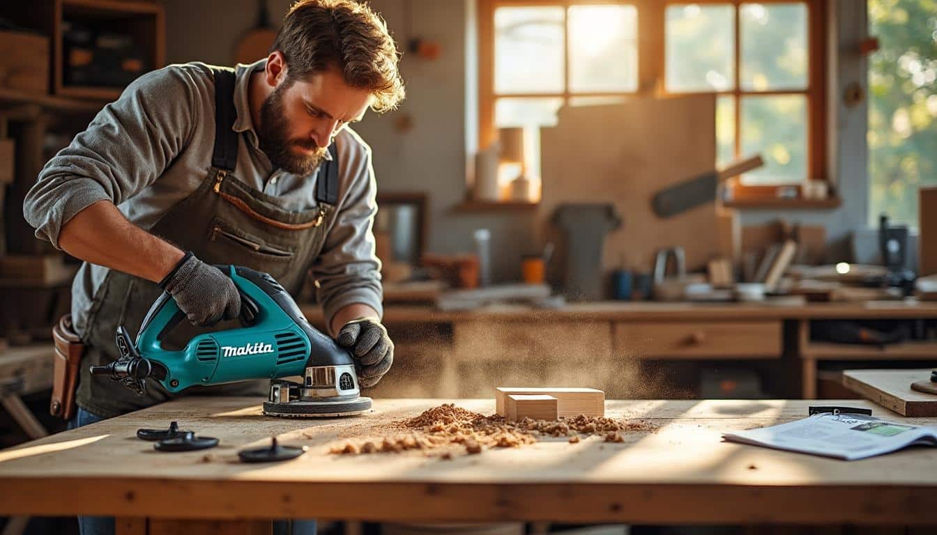 Illustration: Comment utiliser et entretenir efficacement la scie radiale Makita pour vos projets ?