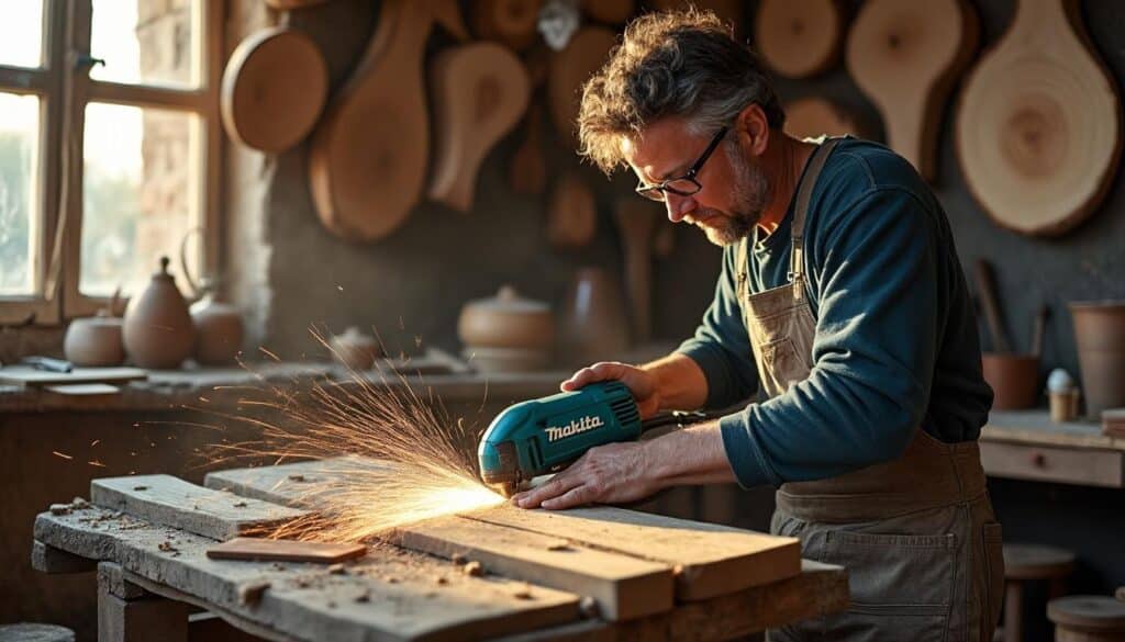 Scie radiale Makita : précision et performance pour vos découpes