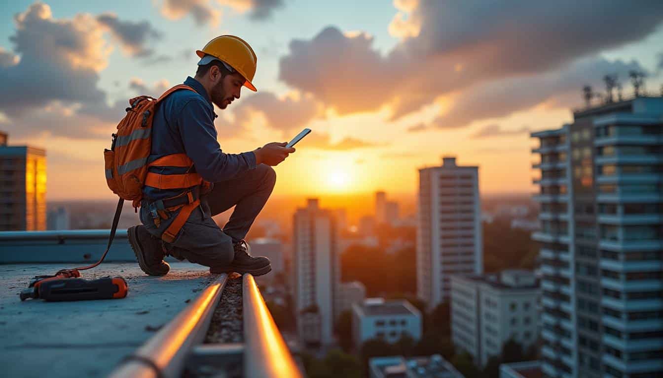 Illustration: Pourquoi installer un garde-corps sur une toiture terrasse est essentiel pour votre sécurité