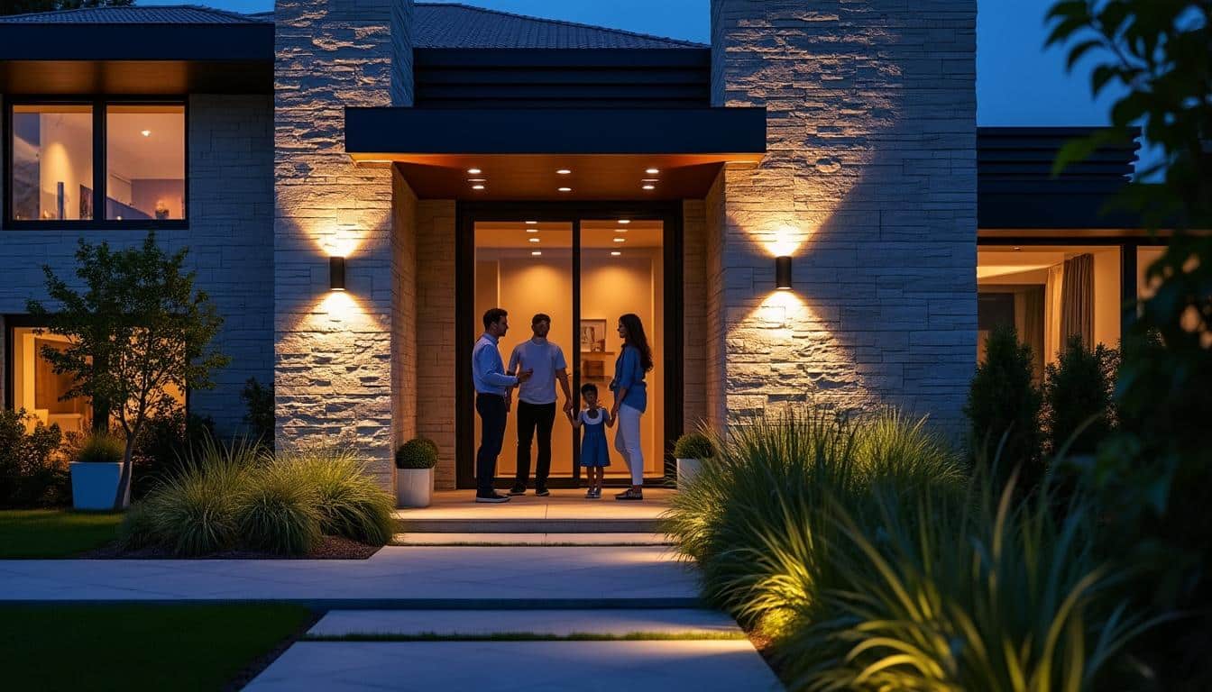 Illustration: Comprendre l’utilité des appliques murales pour l’éclairage extérieur