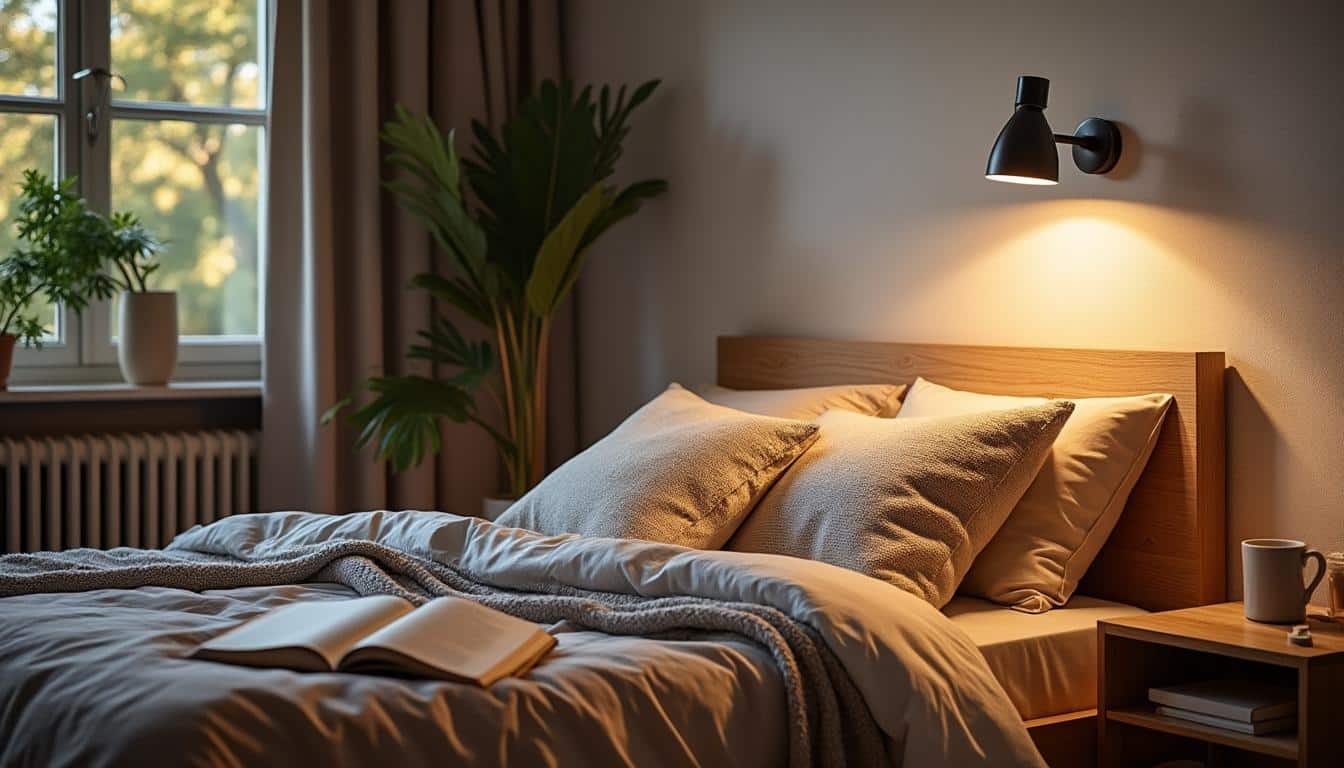 Illustration: Pourquoi opter pour une applique murale à la tête de lit dans votre chambre ?