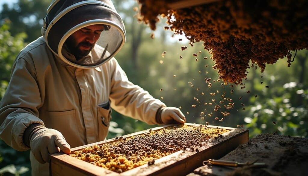 Comment se débarrasser d’un nid d’abeille sous toiture efficacement