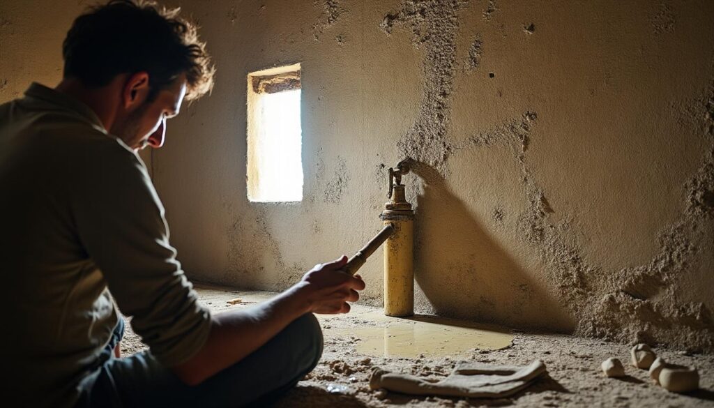 Enduit pour une cave humide : Guide complet pour un mur étanche