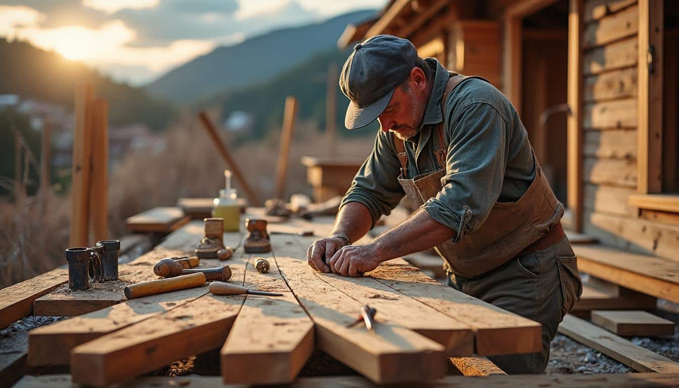 Pose de chevrons pour toiture : guide complet et conseils pratiques