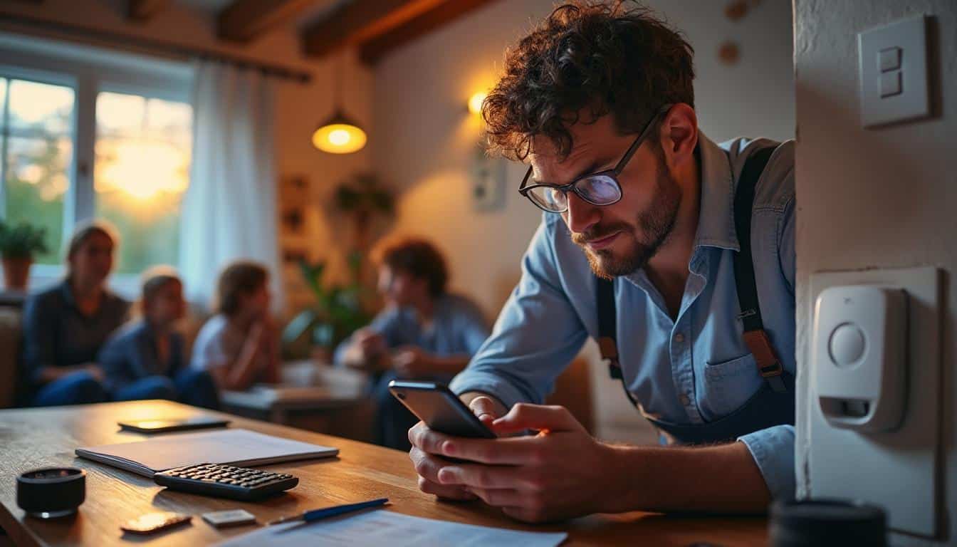 Illustration: Comprendre le fonctionnement d’un système d’alarme GSM pour la maison