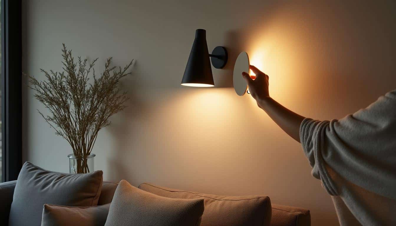 Illustration: Comprendre le fonctionnement et l’intérêt d’une lampe murale à commande par tirette