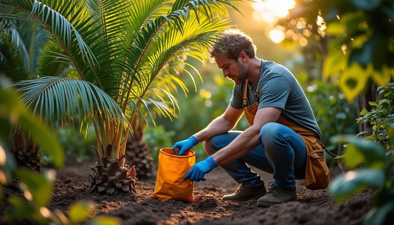 Illustration: Comprendre les besoins essentiels du palmier pour une croissance optimale