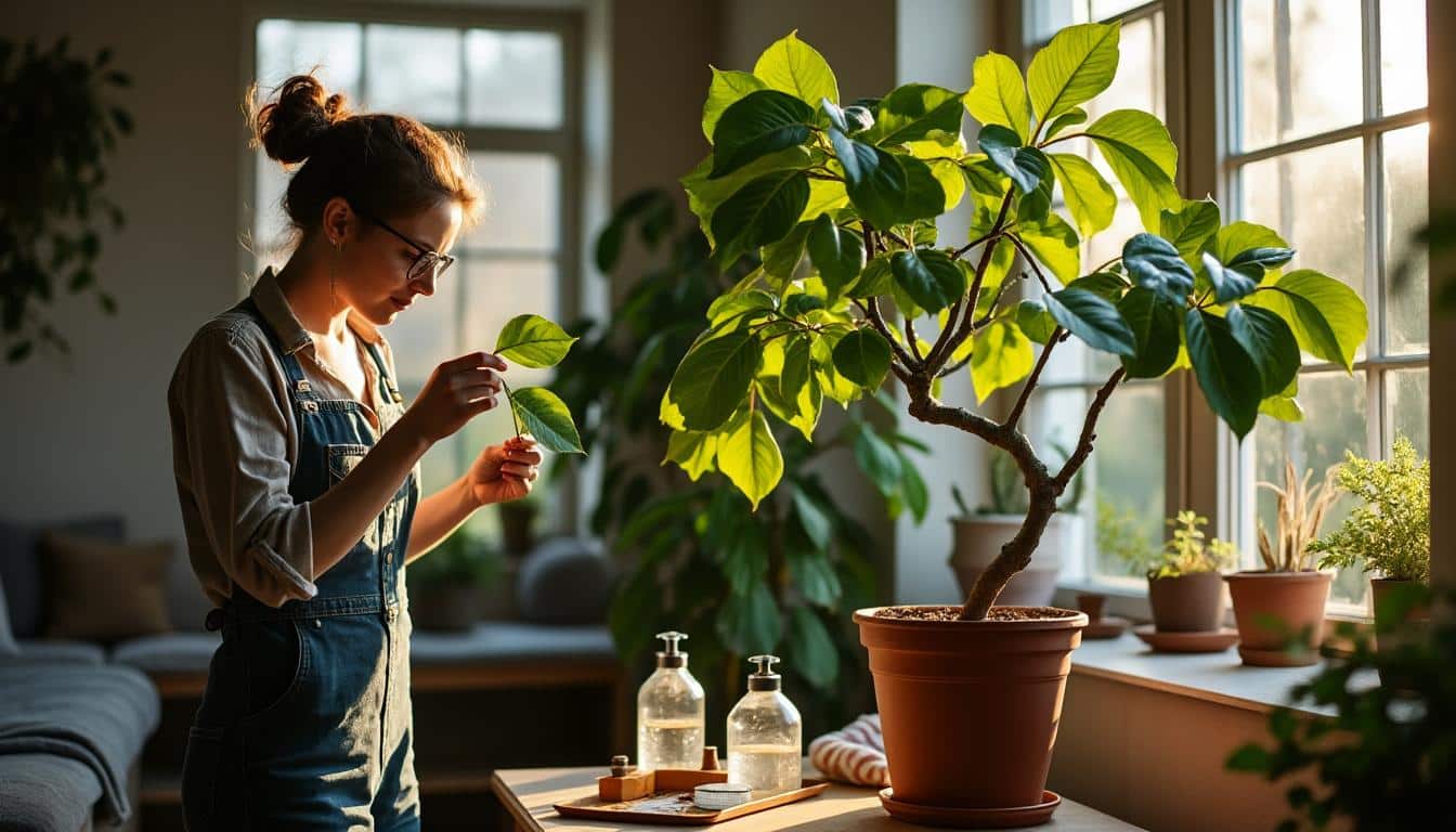 Illustration: Comprendre les besoins spécifiques du ficus pour un entretien réussi