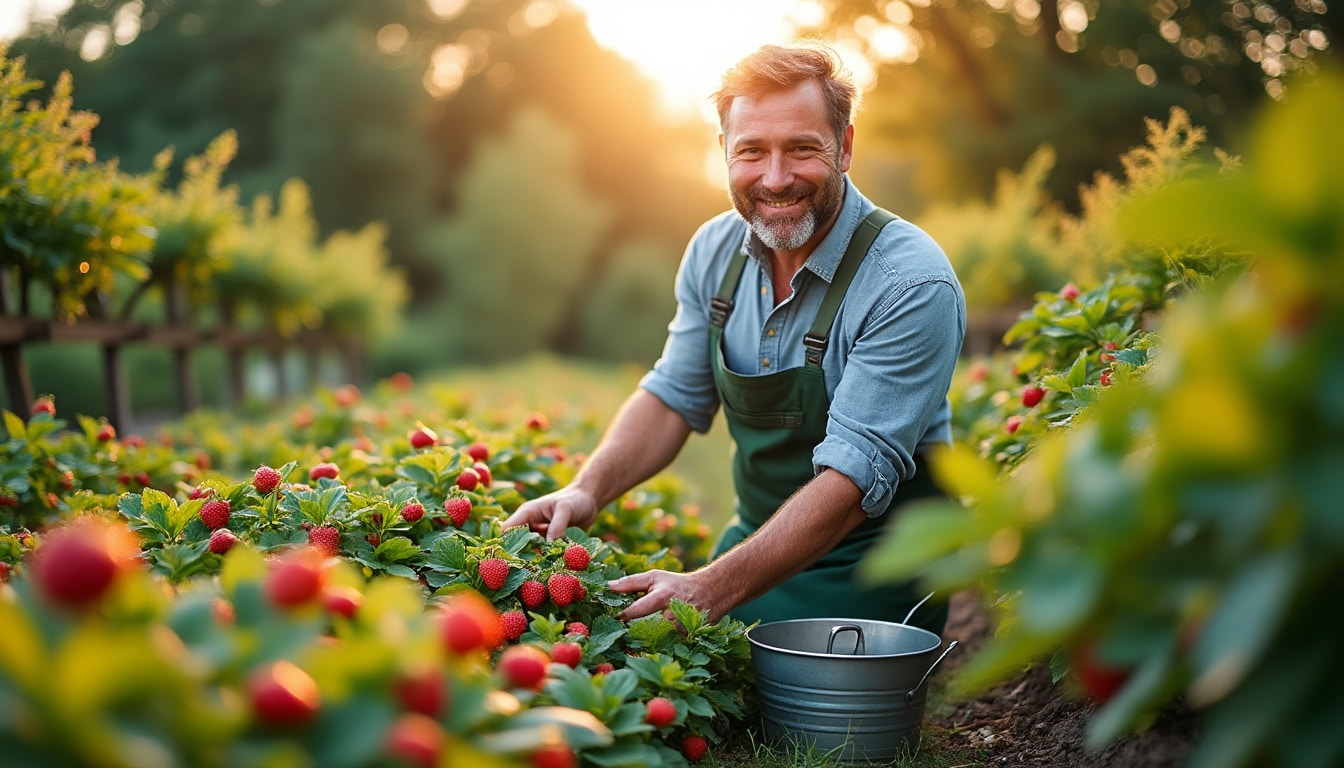 Engrais pour fraisier : conseils pour une récolte abondante et saine