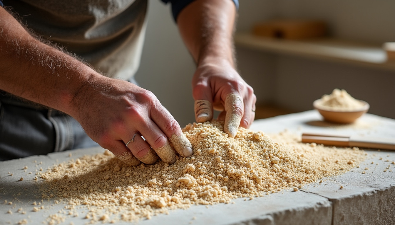 Mélange de chaux et de sable : guide complet pour un mortier naturel
