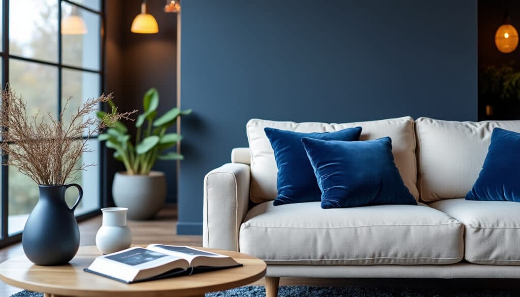 Peinture bleu nuit : guide complet pour un intérieur élégant