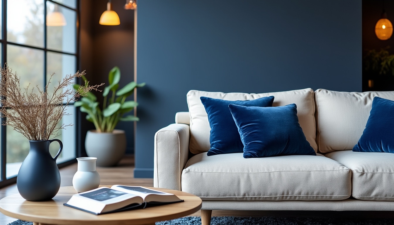 Peinture bleu nuit : guide complet pour un intérieur élégant