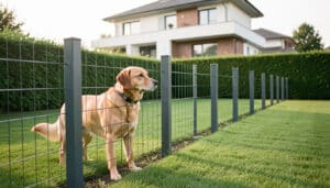 Clôture anti-fugue pour chien : bien la choisir