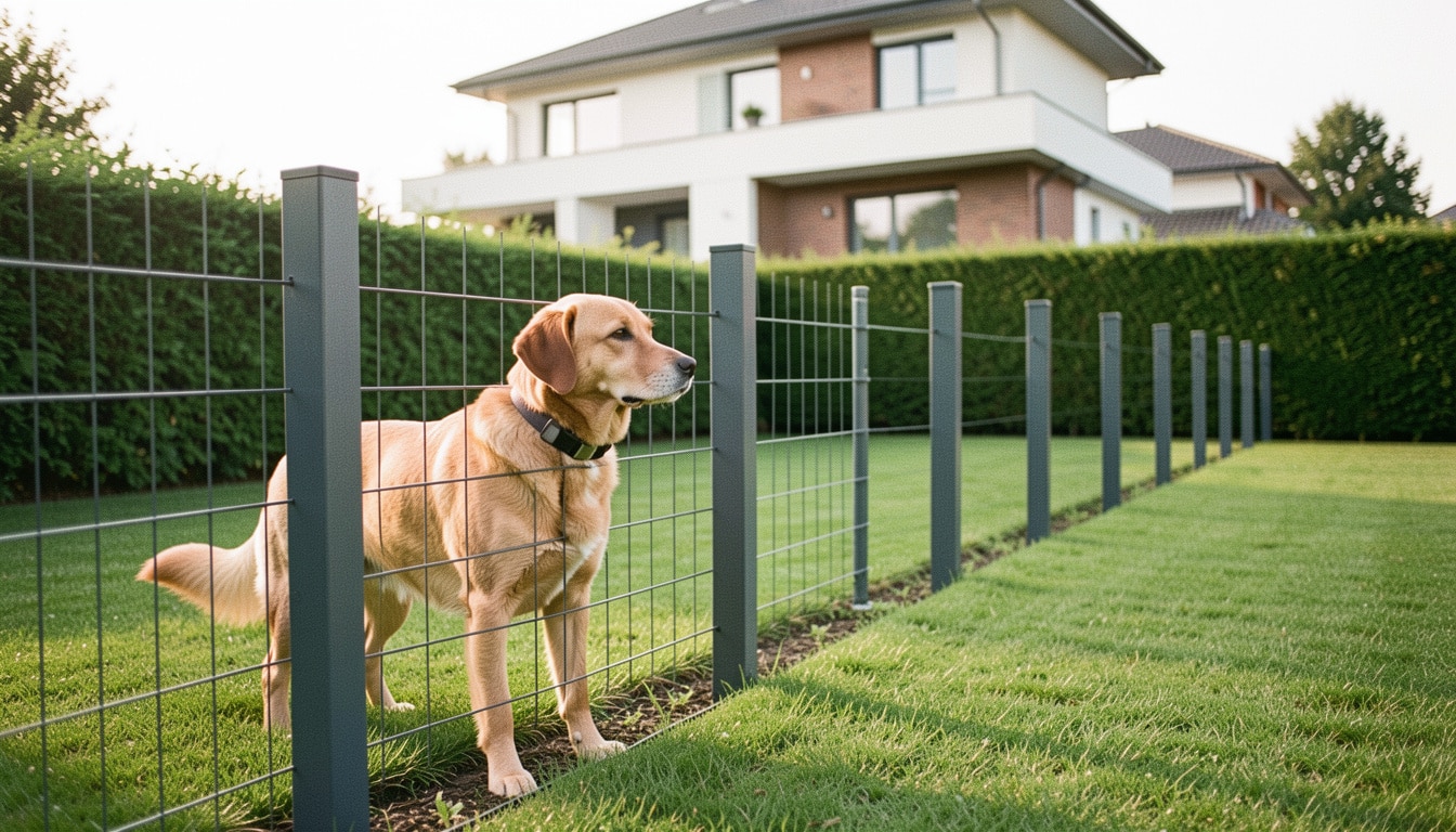 Clôture anti-fugue pour chien : bien la choisir