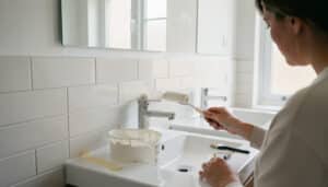 Peindre la faïence de salle de bain sans se tromper