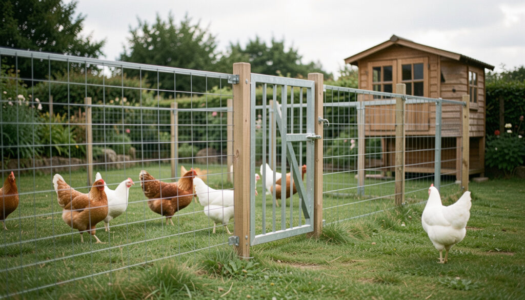Clôture pour poules : bien choisir et l’installer