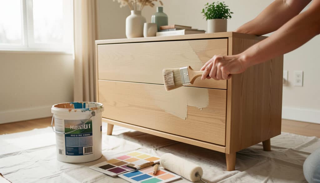 Quelle peinture choisir pour repeindre un meuble ?